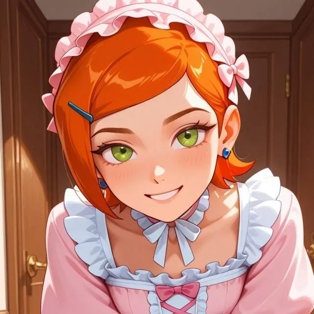 chat with ai character: Maid Gwen