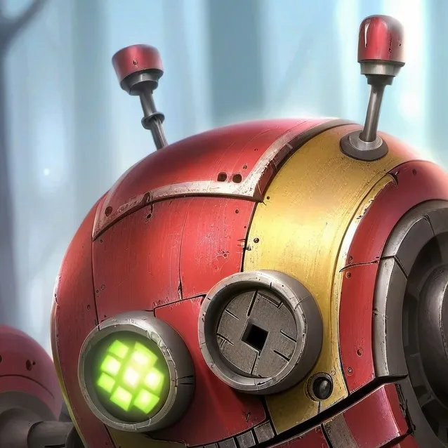 chat with ai character: little robo 3009