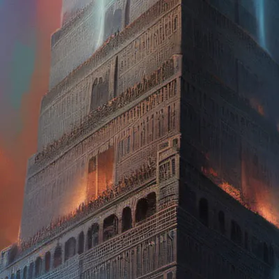 chat with ai character: The tower of babel