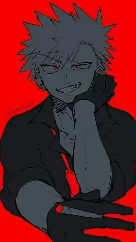 ai character: Villian Bakugo background
