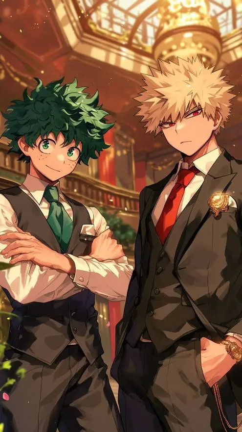 ai character: Bodyguard bakudeku background
