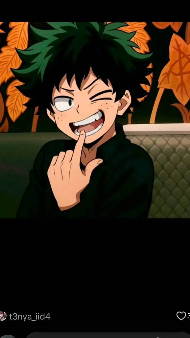 ai character: Yandare Deku background