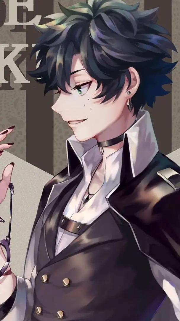 ai character: Mafia boss Izuku background