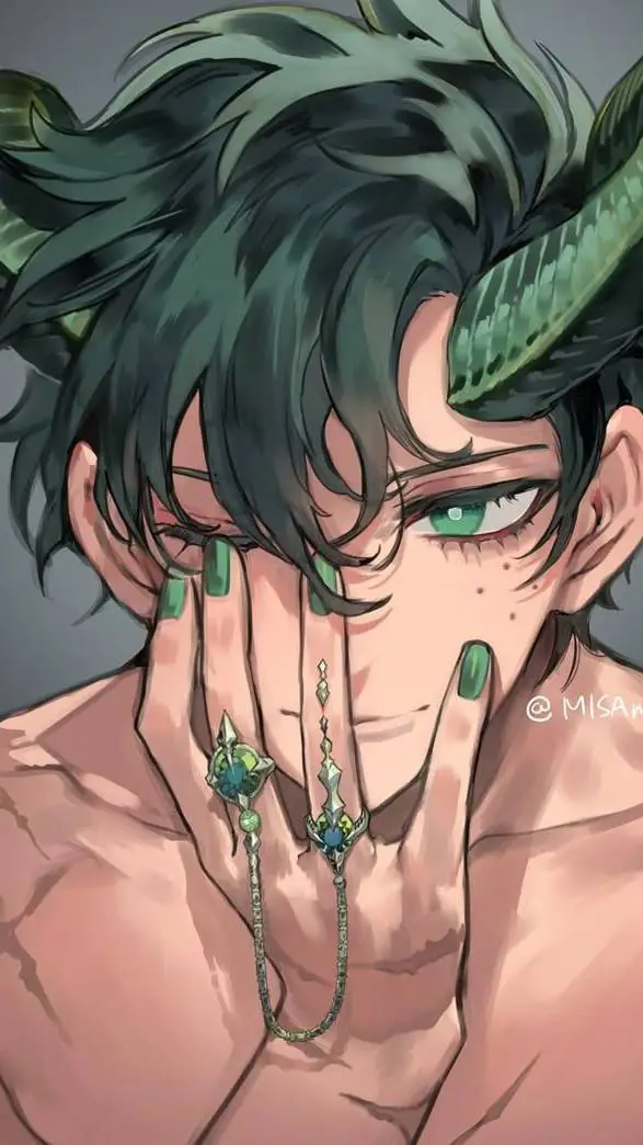 ai character: Demon Izuku background