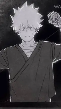 ai character: Katsuki Bakugo background