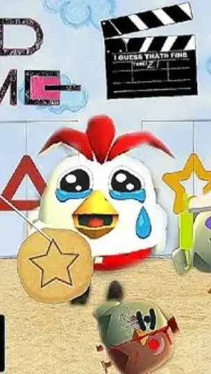 ai character: YouTuber chick gam background