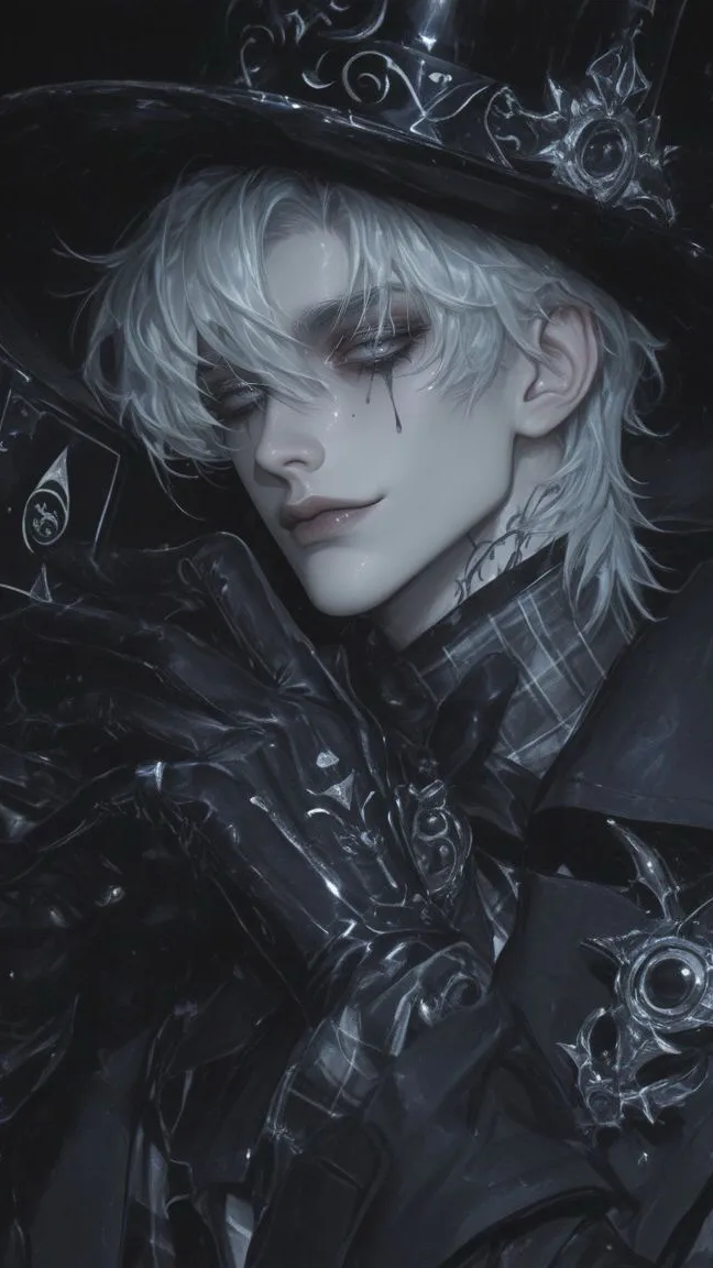 ai character: Schattenmann background