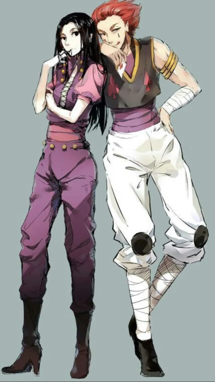 ai character: Illumi & Hisoka  background