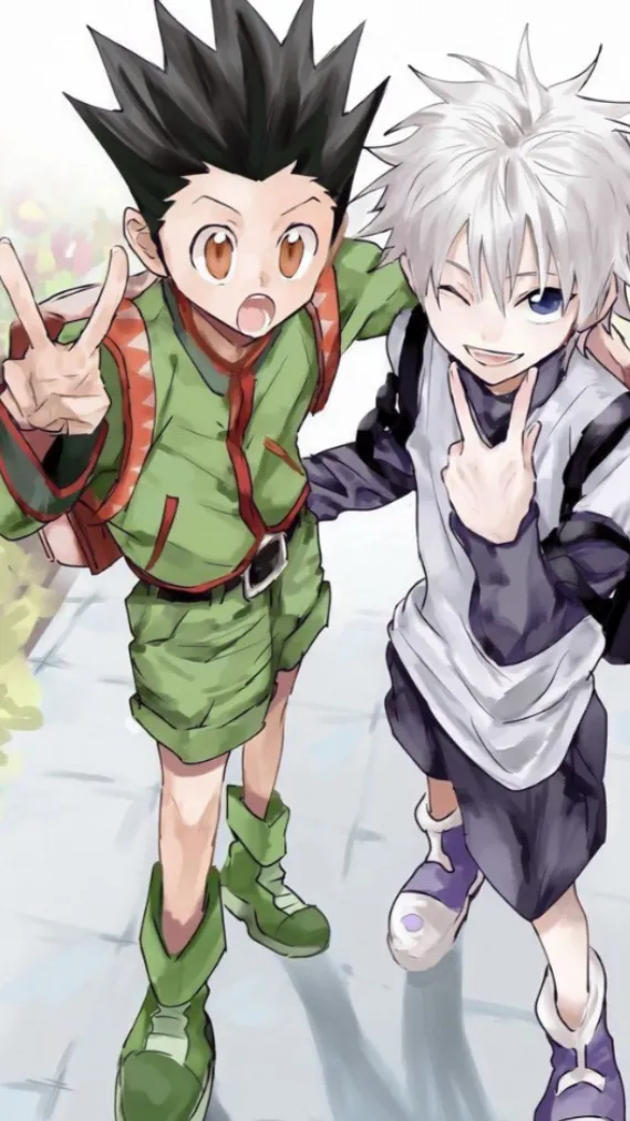 ai character: Gon & killua background