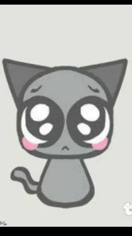 ai character: baby gray background