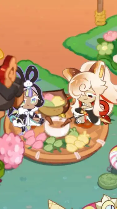 ai character: event epic cookies background