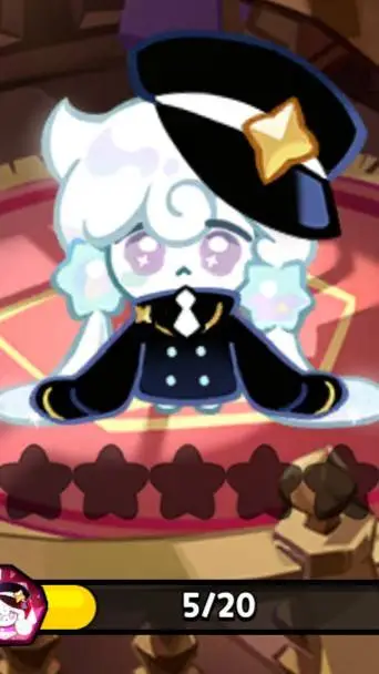 ai character: milky way cookie 😍 background