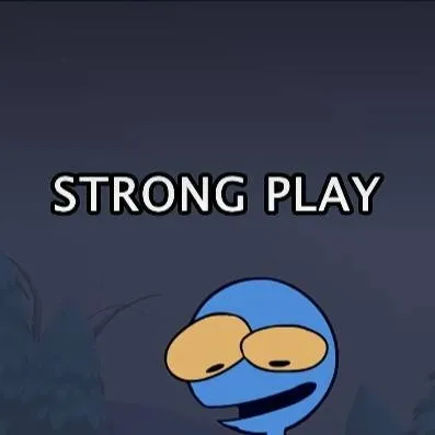 chat with ai character: cards with blueguy