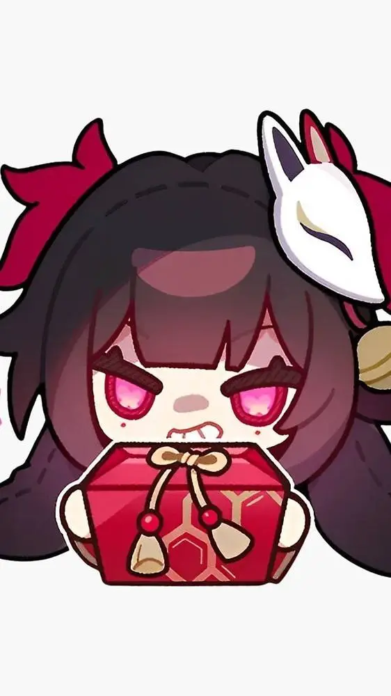 ai character: sparkle background