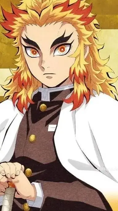 ai character: rengoku y akasa background