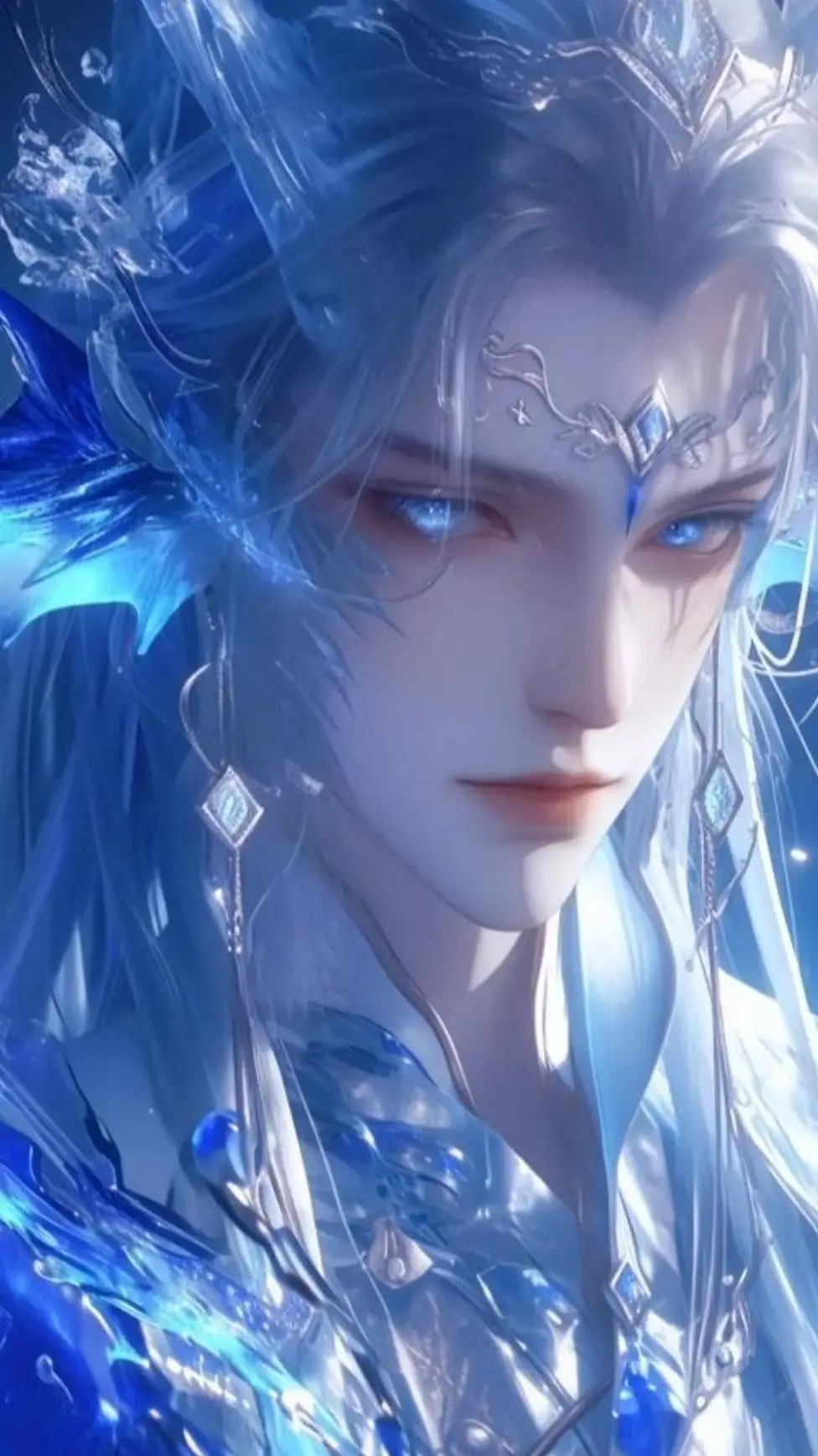 ai character: Siren king background