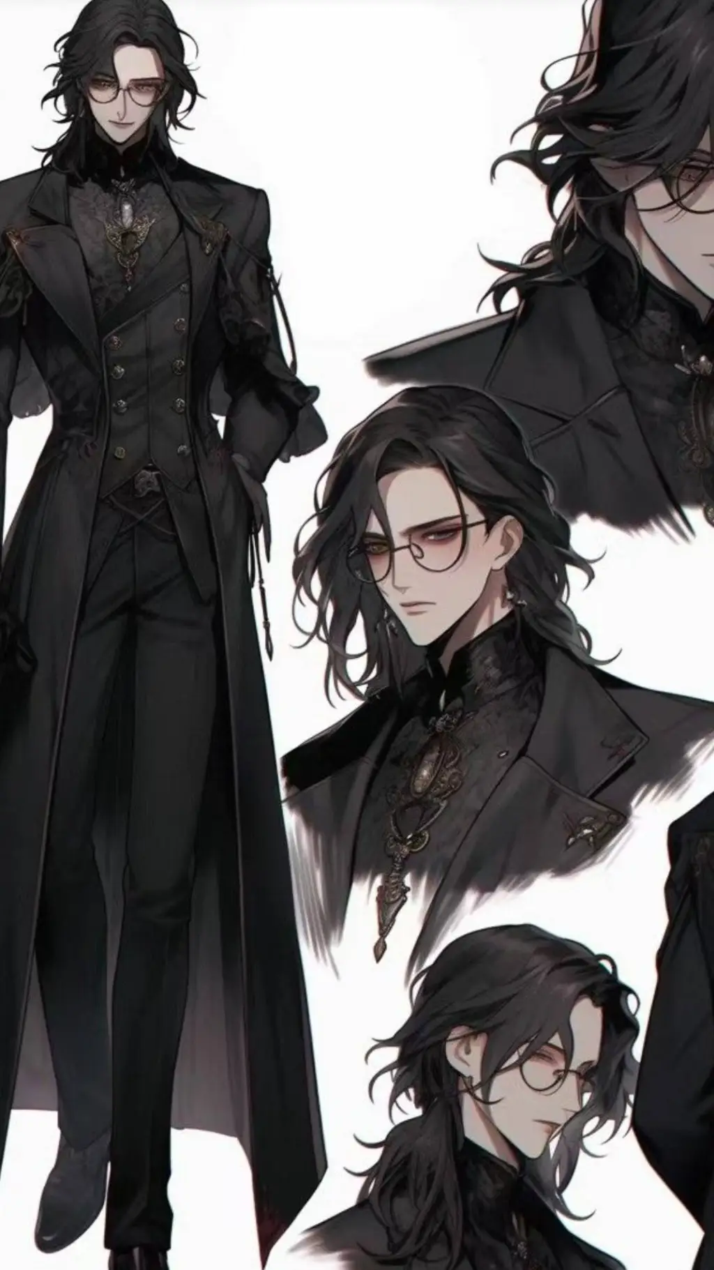 ai character: king husband  background