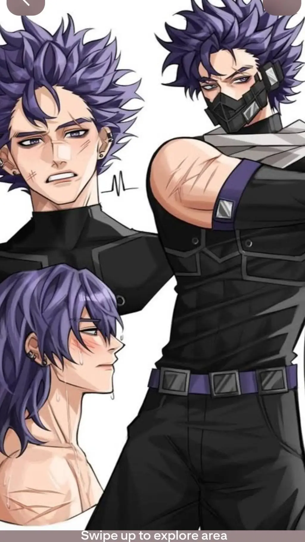 ai character: Hitoshi Shinsou  background