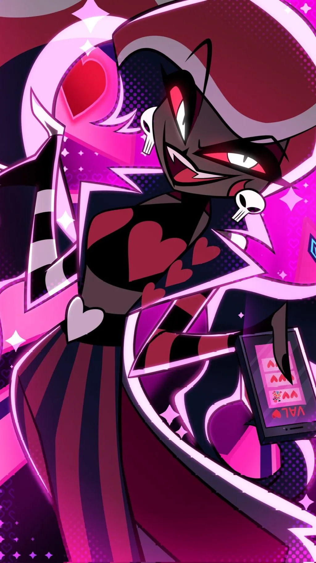 ai character: Velvette background