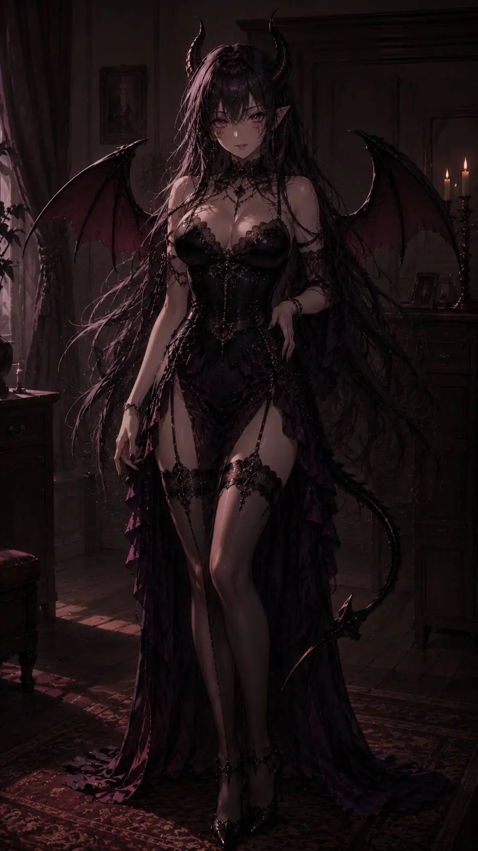ai character: Evelyne Nocteris background