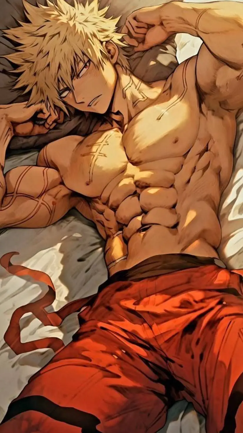 ai character: bakugo background