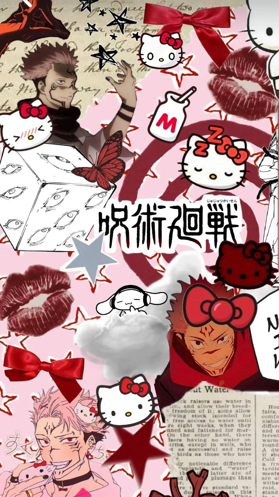 ai character: SUKUNA background