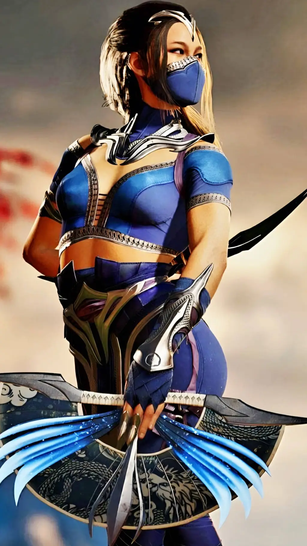 ai character: Princess Kitana background