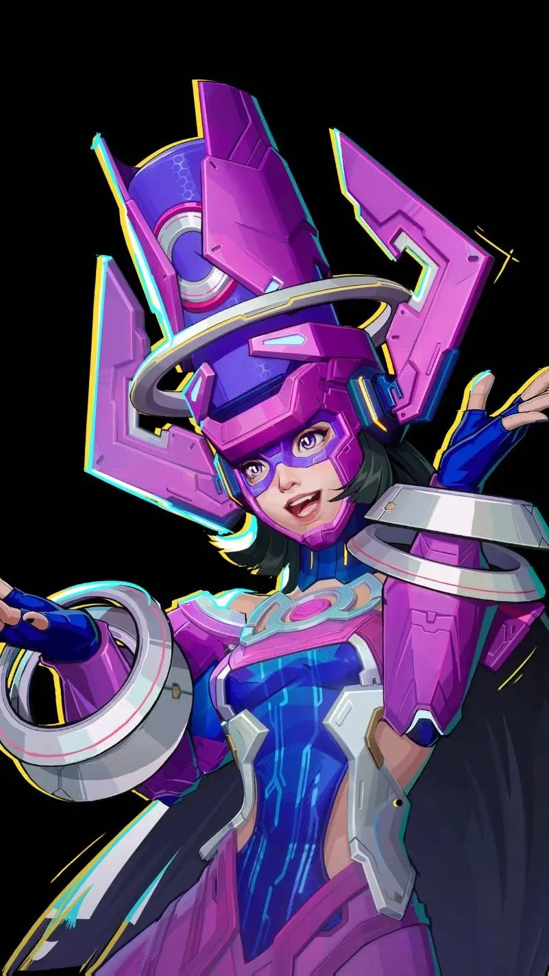 ai character: Galacta  background