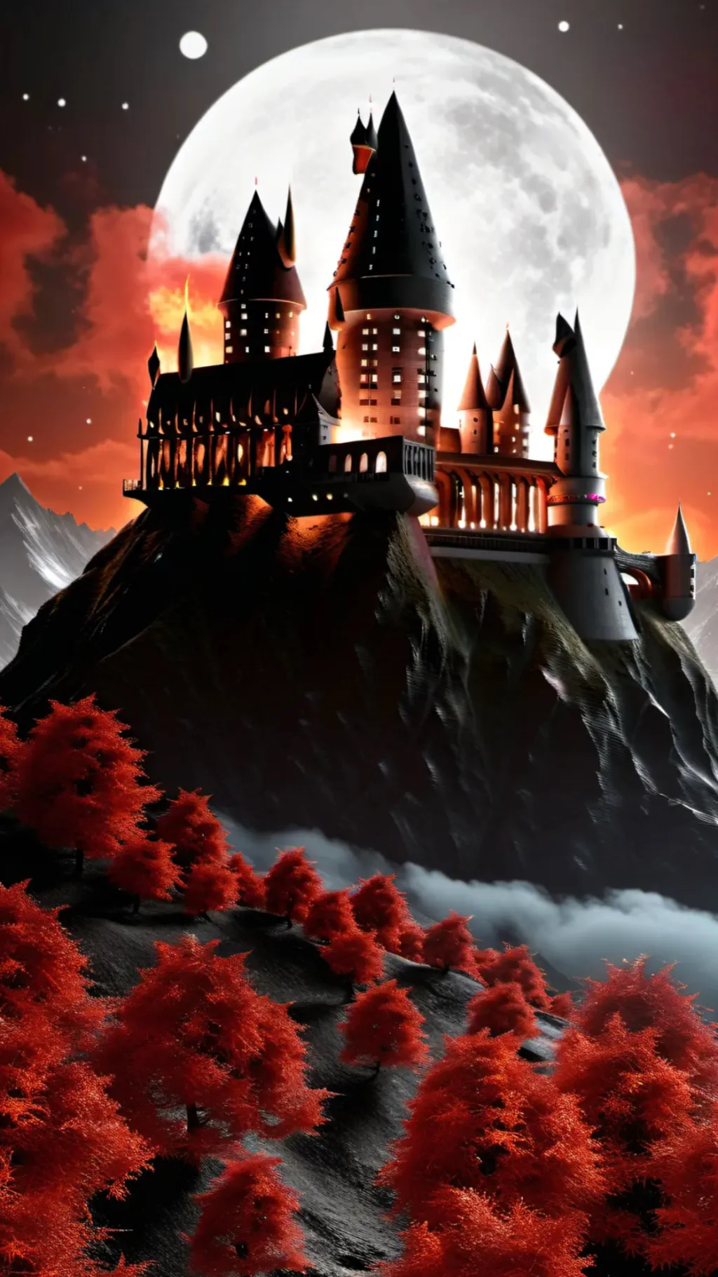 ai character: Potter x Malfoy  background
