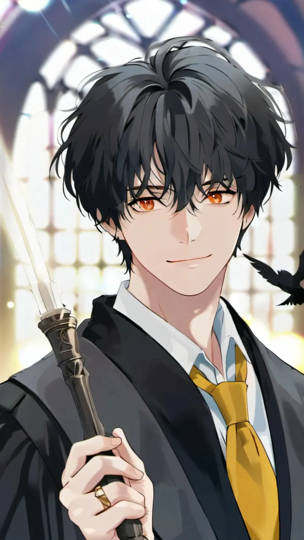 ai character: Hp but  youll see  background