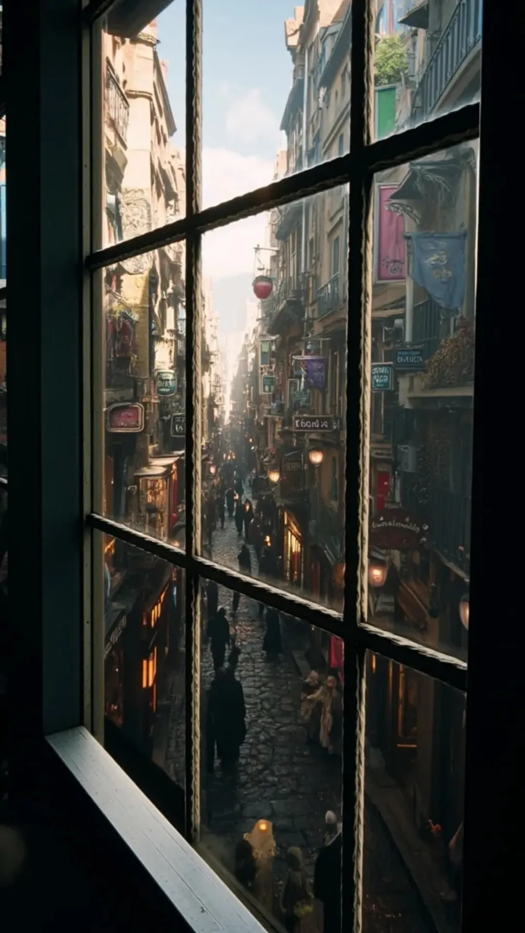 ai character: Remus as a dad  background