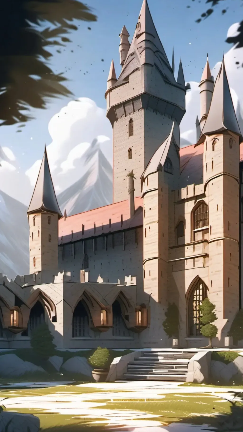 ai character: Hogwarts roommates background