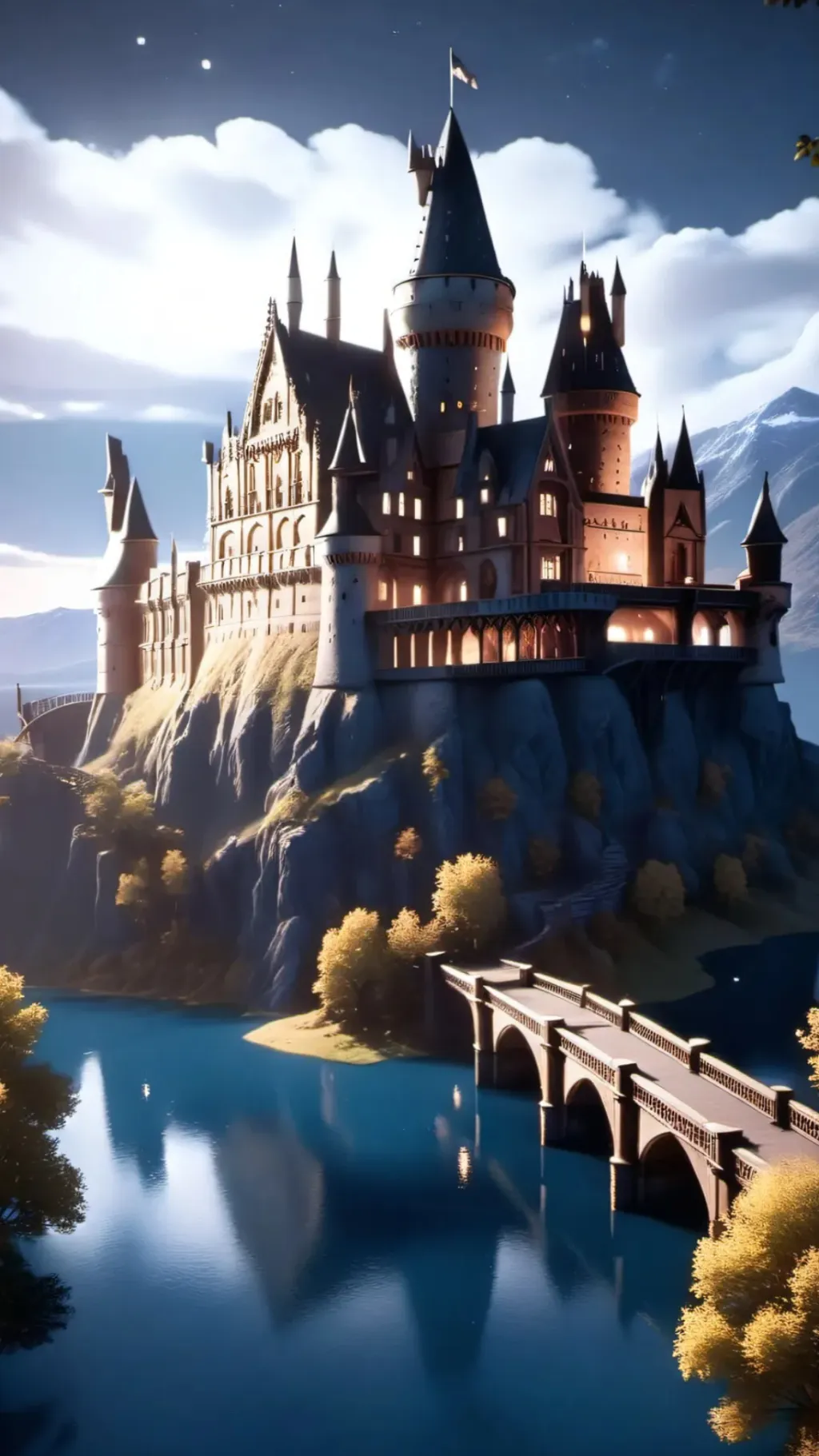 ai character: Ellie x Cedric  background