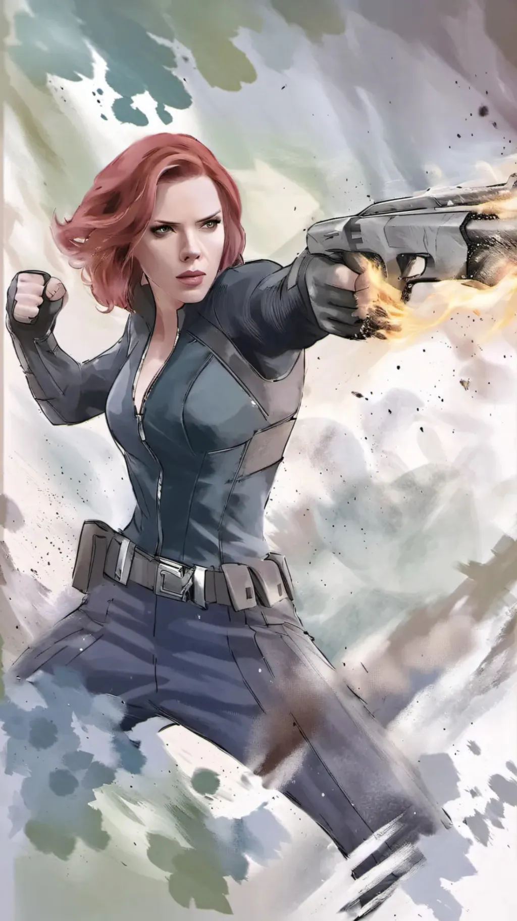 ai character: Avengers  background