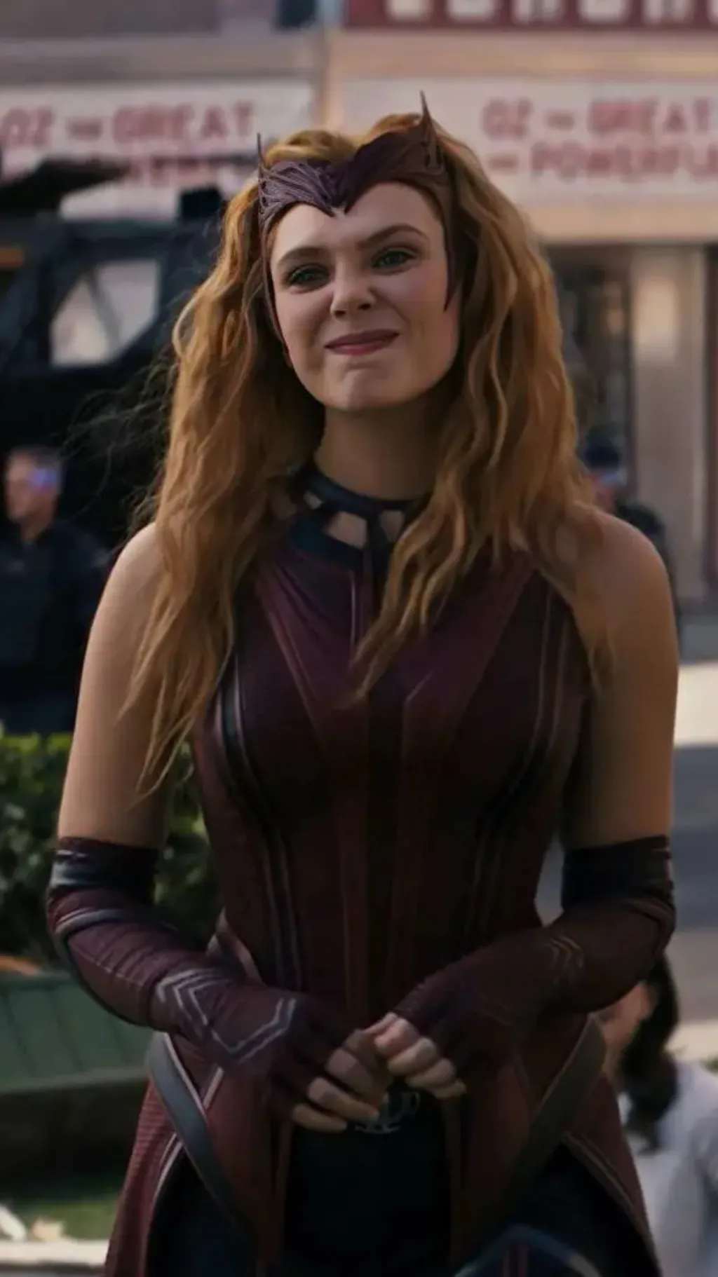 ai character: Wanda maximoff  background