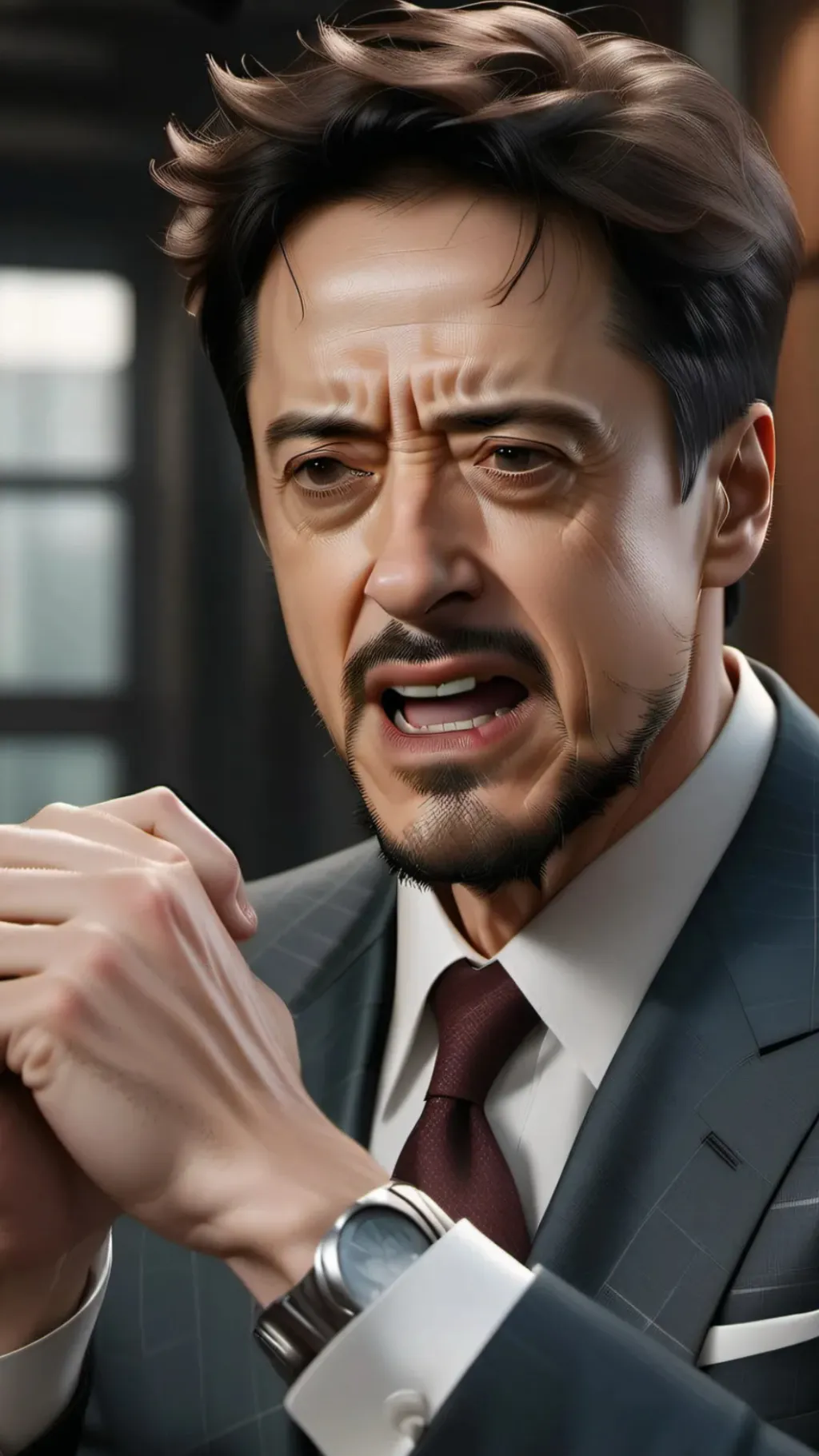 ai character: Avengers  background