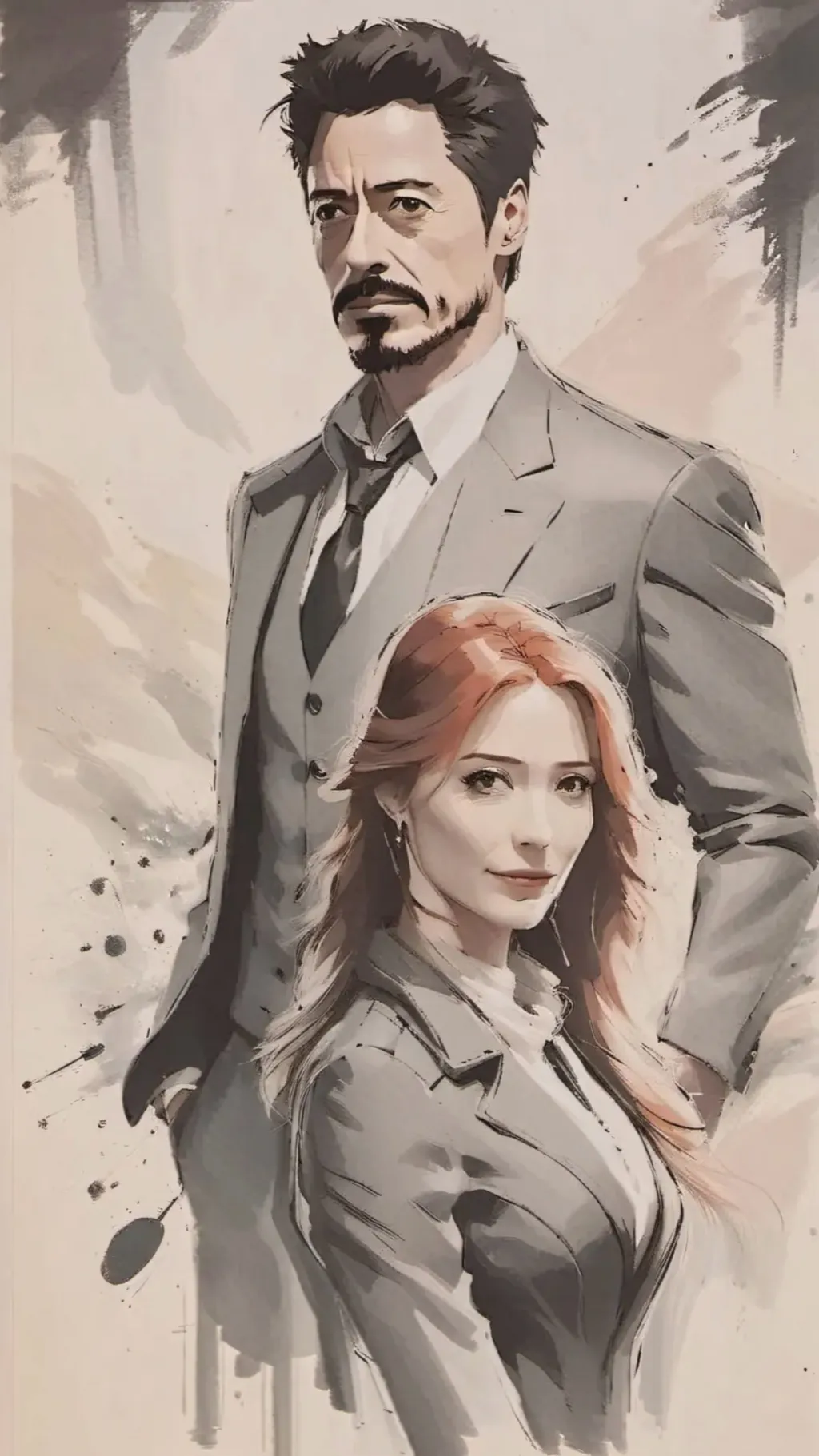 ai character: Avengers  background