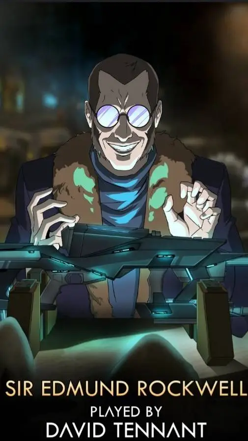 ai character: Edmund Rockwell  background