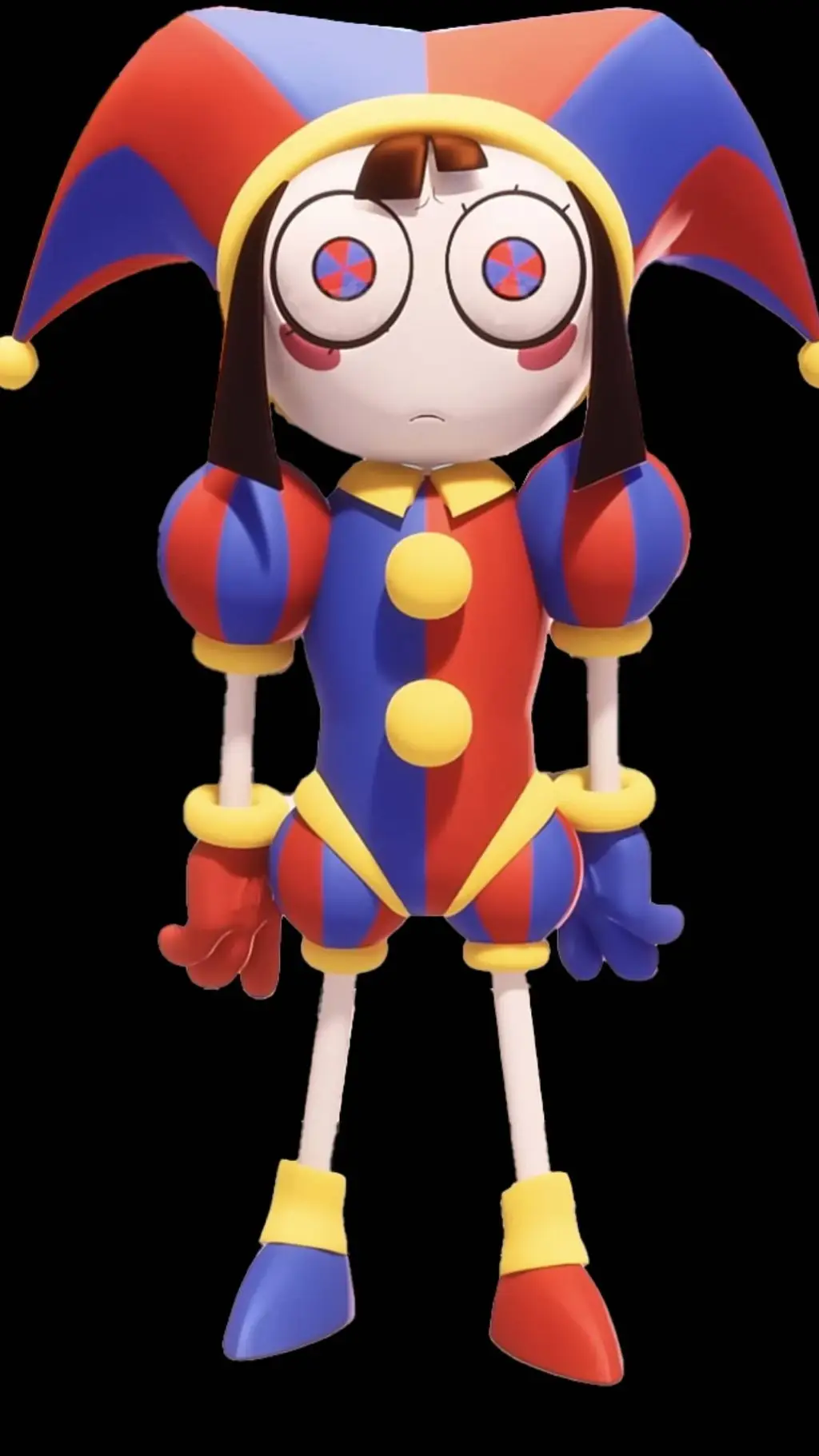 ai character: Pomni background
