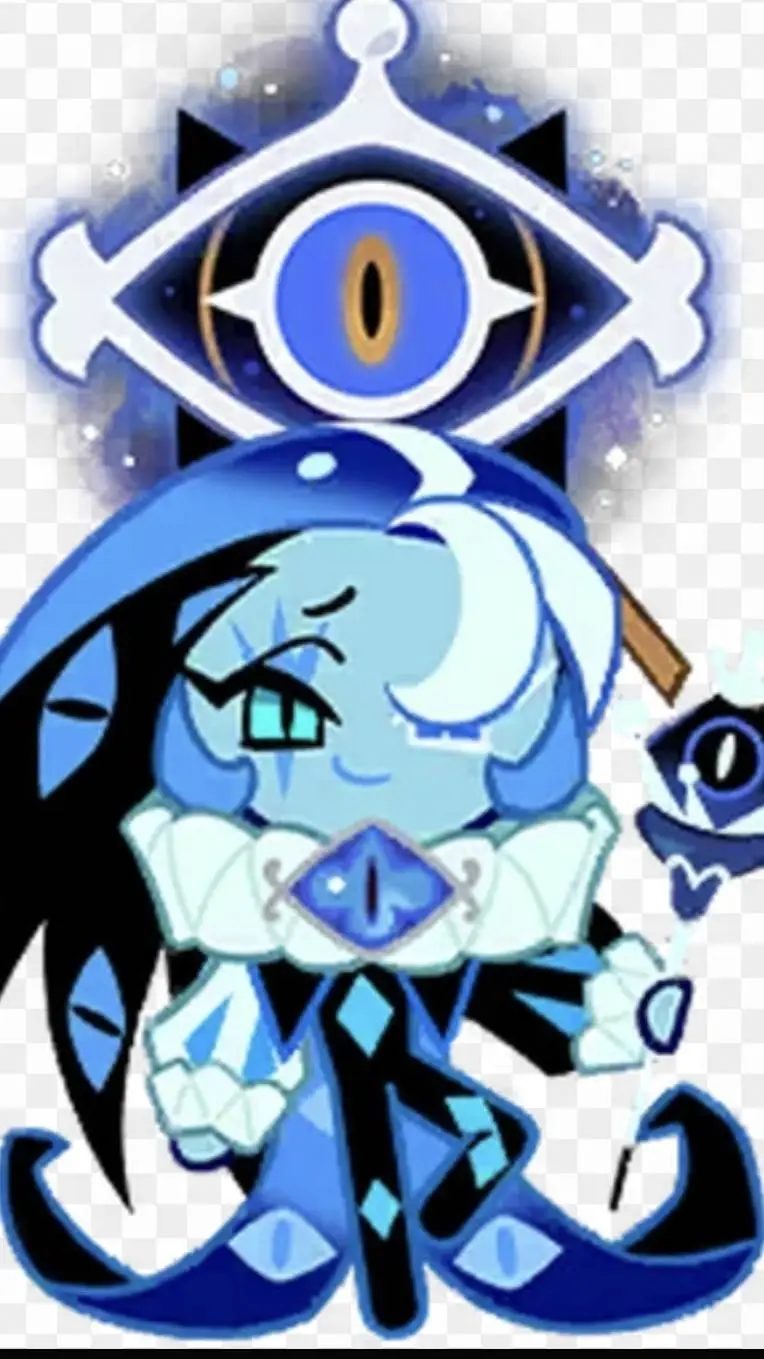 ai character: Shadow Milk cookie background