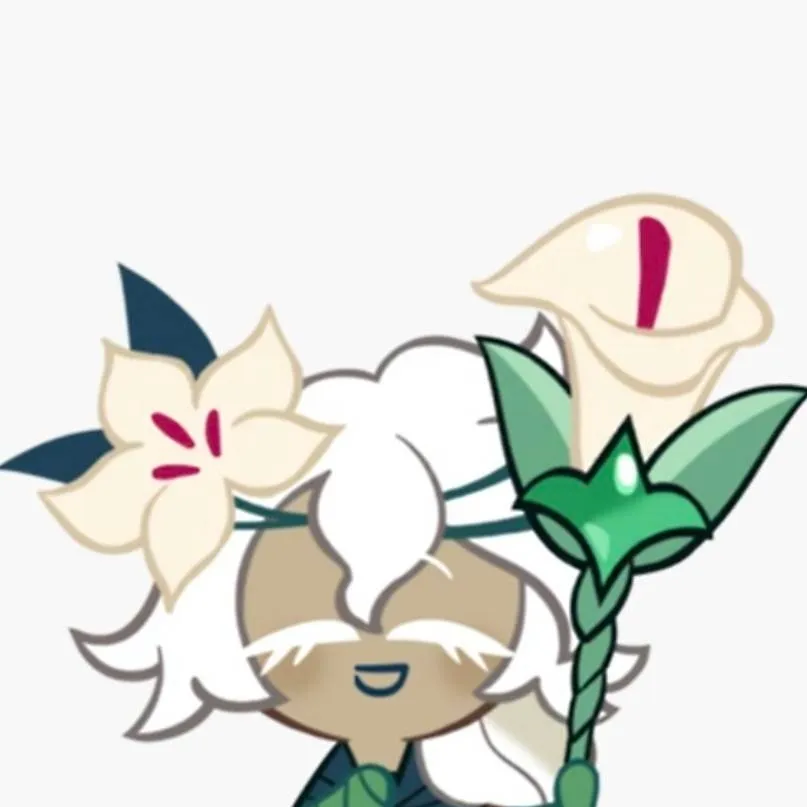 chat with ai character: White lily cookie 