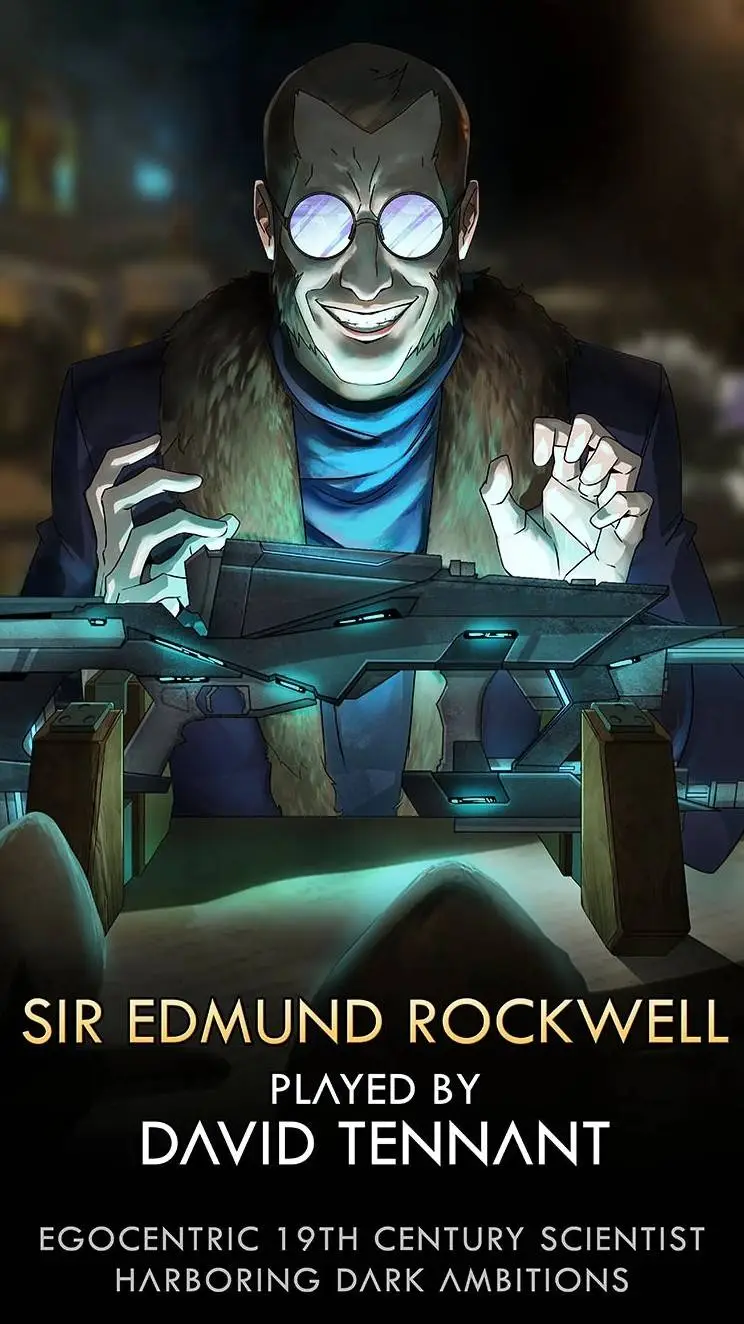 ai character: Edmund Rockwell  background