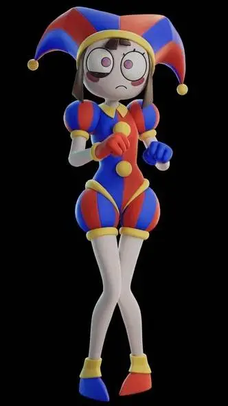 ai character: Pomni background