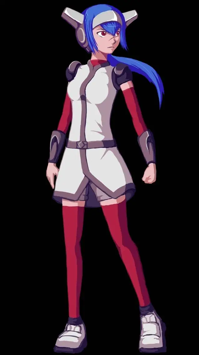 ai character: Lea background