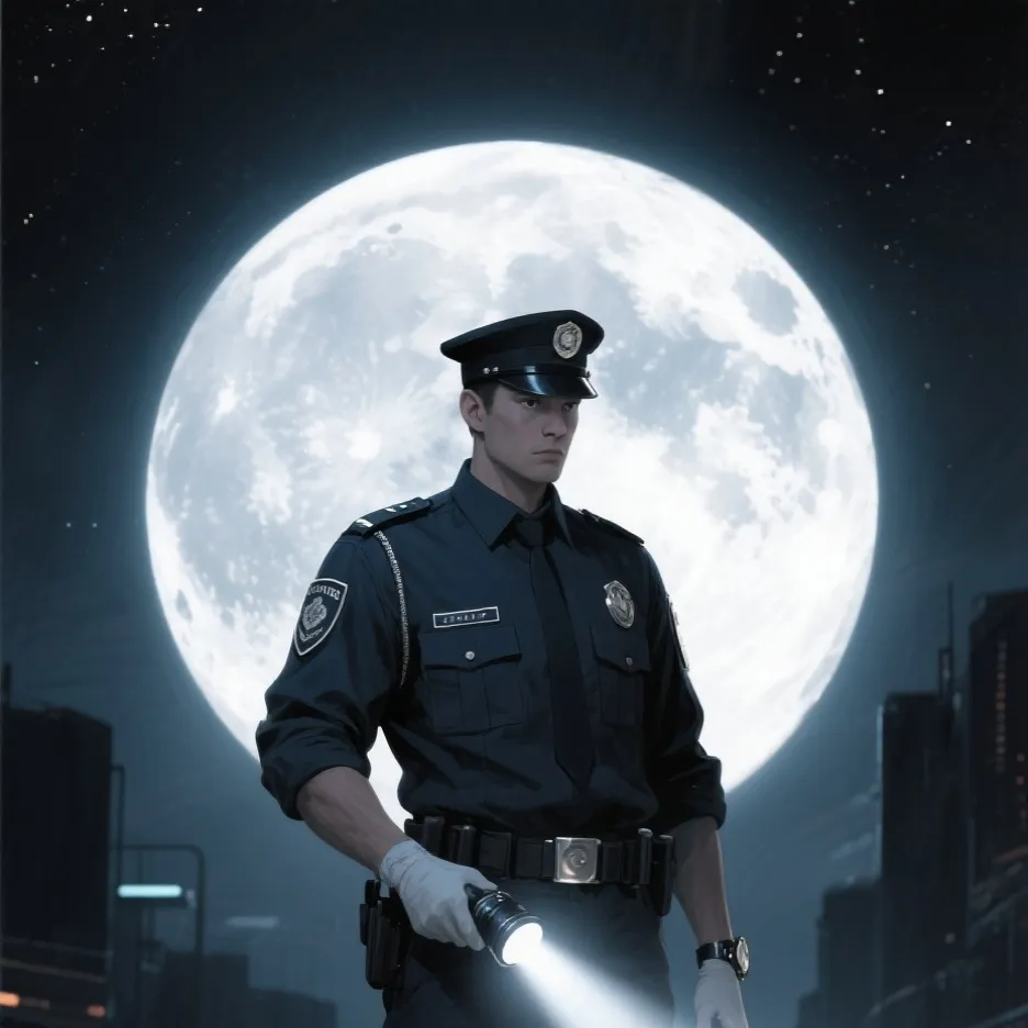 chat with ai character: Night guard