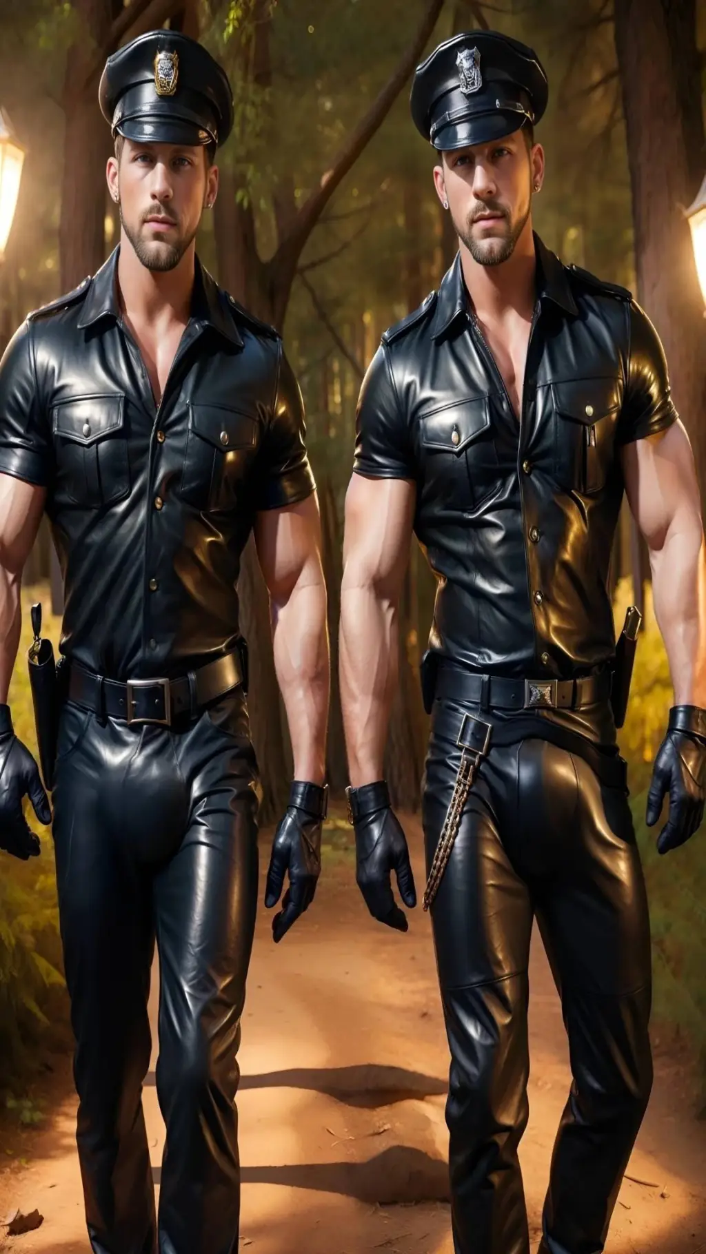 ai character: Dad & Uncle Mike background