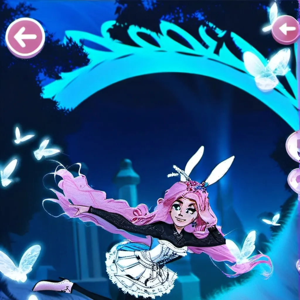 chat with ai character: butterfly girl