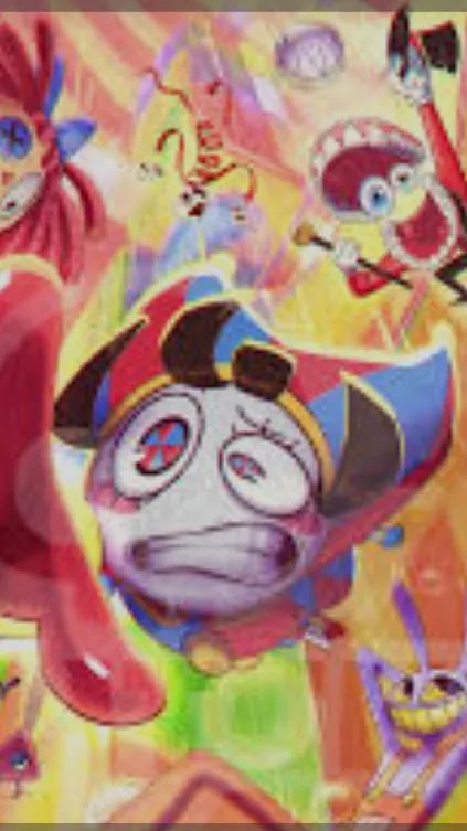ai character: TADC eye colors  background