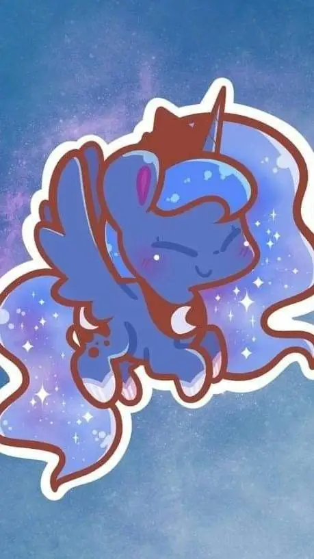 ai character: princesa luna  background