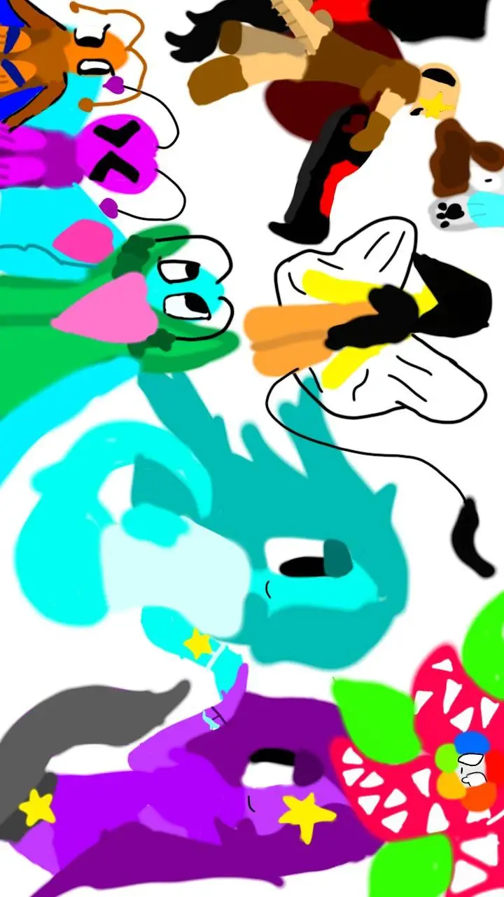ai character: Dw X Bw! background